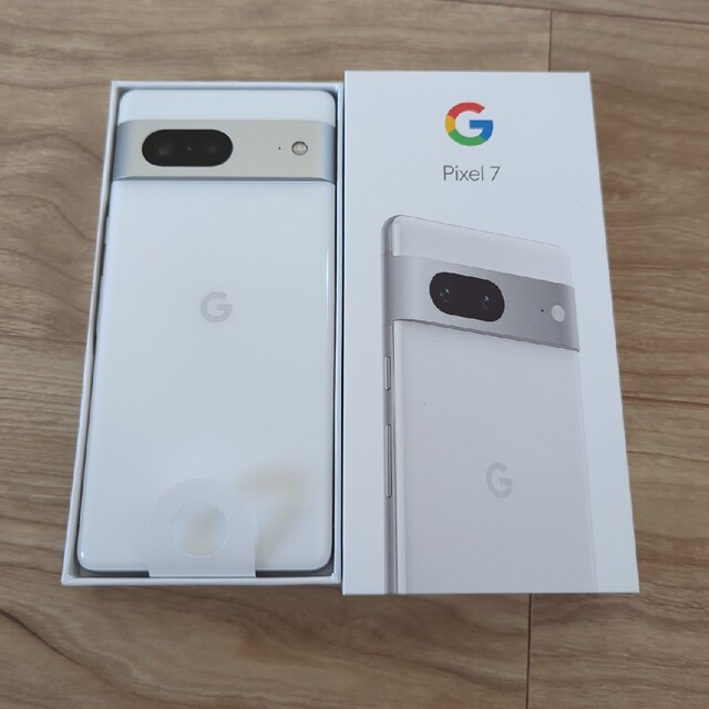 【新品未開封】Google Pixel 7 Snow 白 ホワイト 128 GB