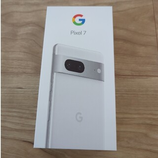 グーグルピクセル(Google Pixel)のPixel7 新品 未使用 snow(白) 128GB(スマートフォン本体)
