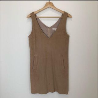 プロポーションボディドレッシング(PROPORTION BODY DRESSING)のPROPORTION bodydressing スエードワンピース(ミニワンピース)