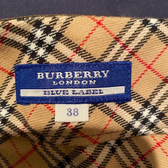 BURBERRY BLUE LABEL(バーバリーブルーレーベル)のバーバリーチェックスカート レディースのスカート(ひざ丈スカート)の商品写真