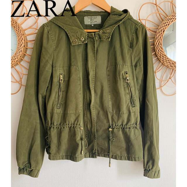 ZARA(ザラ)のZARA ジャケット　アウター　ミリタリージャケット　ミリタリー　人気　完売 レディースのジャケット/アウター(ミリタリージャケット)の商品写真