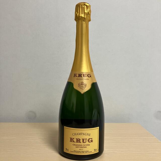 Krug(クリュッグ)のKRUGグランキュヴェ ブリュット 12% 750ml  食品/飲料/酒の酒(シャンパン/スパークリングワイン)の商品写真