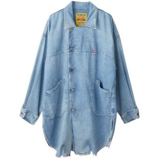 ヒステリックグラマー(HYSTERIC GLAMOUR)のヒステリックグラマー　オーバーサイズデニムシャツ(シャツ/ブラウス(長袖/七分))