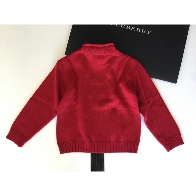 BURBERRY(バーバリー)のBURBERRY CHILDREN⭐ニット セーター チェック カーディガン キッズ/ベビー/マタニティのキッズ服女の子用(90cm~)(ニット)の商品写真