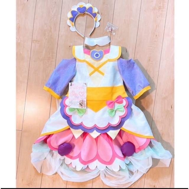 キッズ服女の子用(90cm~)デリシャスパーティープリキュア キュアフィナーレ衣装(※カチューシャ付)