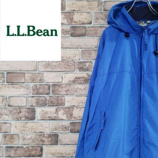 L.L.Bean - エルエルビーン ナイロンパーカー フルジップ ワンポイント ...