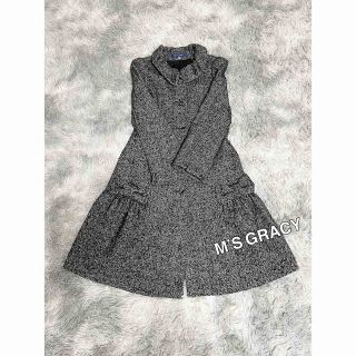 M'S GRACY - 美品 エムズグレイシー コート リボン