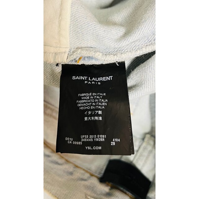 Saint Laurent(サンローラン)のSAINT LAURENT 15SS スリムデニム 29インチ エディ期 メンズのパンツ(デニム/ジーンズ)の商品写真