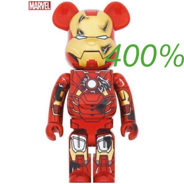 BE@RBRICK IRON MAN MARK VII DAMAGE 400％