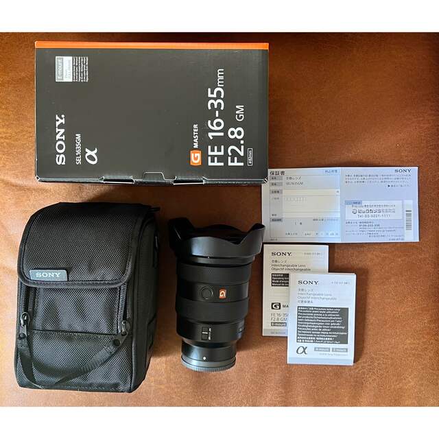 SONY SEL1635GMレンズ(ズーム)