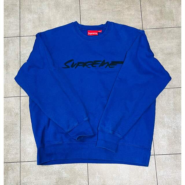 Supreme futura スウェットシャツ ブルー