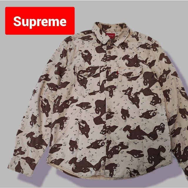 入手困難‼︎】SUPREME☆カモフラージュ 半袖 迷彩シャツ 729 tmgghana.com