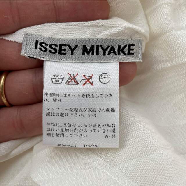 ISSEY MIYAKE(イッセイミヤケ)の【レア】ISSEY MIYAKE プリーツストライプシャツ L メンズのトップス(シャツ)の商品写真