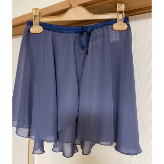 チャコット(CHACOTT)の★美品未使用★ チャコット バレエスカート パープル 140J〜150J(ダンス/バレエ)