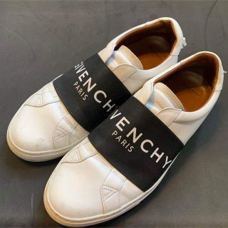 ジバンシィ(GIVENCHY)のジバンシー　ロゴ　レザー　スニーカー(スニーカー)