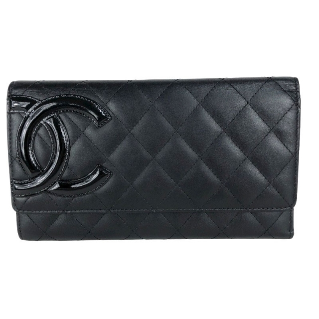 全商品オープニング価格! CHANEL レ【中古】 三つ折り財布
