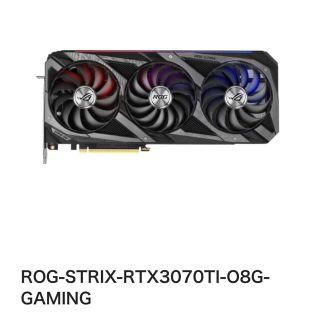 エイスース(ASUS)のASUS ROGSTRIX RTX3070TI(PCパーツ)