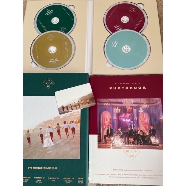 詰替え BTS MEMORIES OF 2016 トレカ 4枚セット | dizmekaro.com
