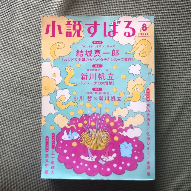 小説すばる 2022年 08月号 エンタメ/ホビーの雑誌(アート/エンタメ/ホビー)の商品写真