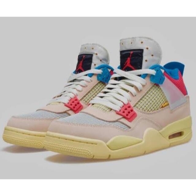 NIKE(ナイキ)の【正規品】UNION × NIKE Air Jordan 4 GUAVA ICE メンズの靴/シューズ(スニーカー)の商品写真