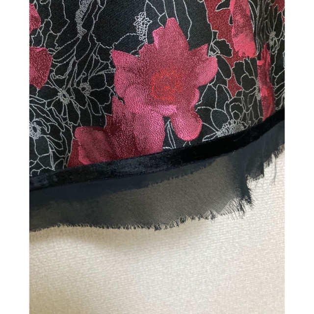 HIROKO BIS(ヒロコビス)のHIROKO BIS（ヒロコビス）ヒロココシノ 着物風ロングスカート レディースのスカート(ロングスカート)の商品写真