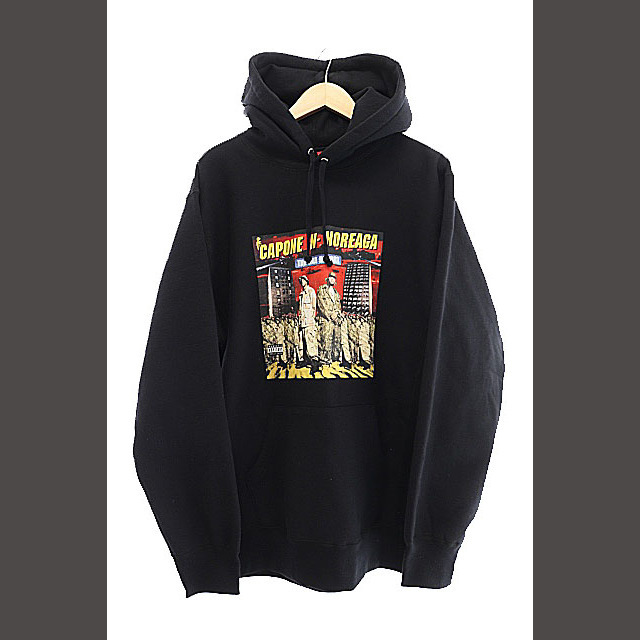 SUPREME シュプリーム 16AW The War Report Hooded Sweatshirt シュプリーム ザウォーリポートフーデッドスウェットパーカー フーディー ブラック