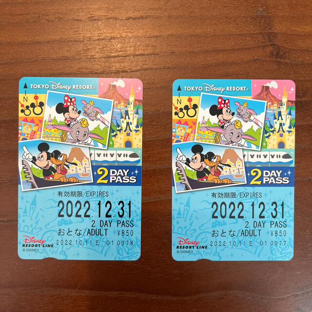 Disney ディズニーリゾートライン 2day パスの通販 By ミユ16 S Shop ディズニーならラクマ