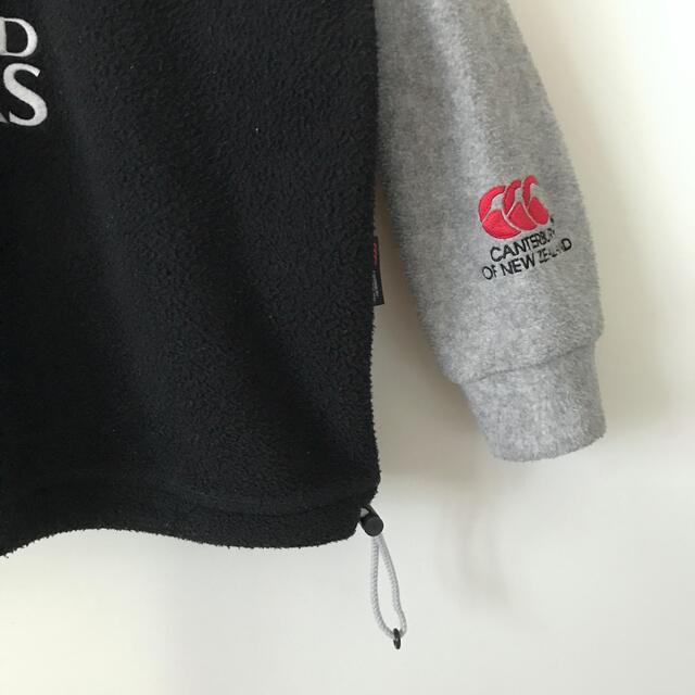 オールブラックス★カンタベリー製★刺繍ロゴ★ハーフジップ★フリースジャケット オールブラックス★カンタベリー製★刺繍ロゴ★ハーフジップ★フリースジャケット