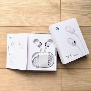 グーグルピクセル(Google Pixel)のGoogle Pixel グーグル　純正イヤホン  usb-c接続(その他)