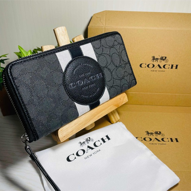 長財布タイムセール中 1点限り 【新品】COACH コーチ ラウンド