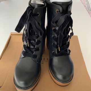 アクシーズファム(axes femme)のレディース、ショートブーツ、axes  Ｍサイズ、ブラック色、新品・未使用品(ブーツ)