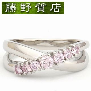 ミキモト(MIKIMOTO)の(新品仕上げ済) ミキモト MIKIMOTO ピンク ダイヤモンド リング 指輪 プラチナ PT950 ダイヤ 0.39ct 15号 8526(リング(指輪))