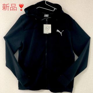 プーマ(PUMA)の庄一様専用 PUMA タグ付 ジャージ 上❣️プーマ ジャンパー 黒　サイズＬ(ジャージ)