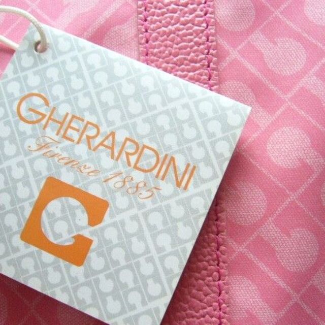 GHERARDINI(ゲラルディーニ)の☆美品☆GHERARDINI(ゲラルディーニ)●華やかピンク♪大きめトートバッグ レディースのバッグ(トートバッグ)の商品写真