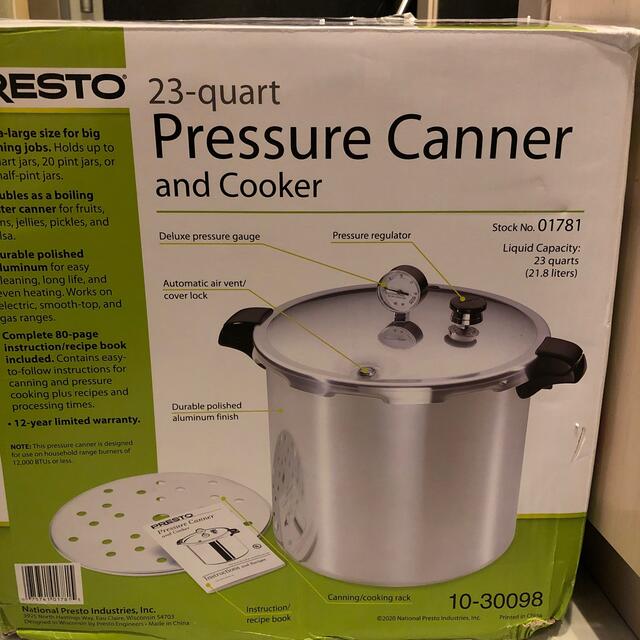 PRESTO 圧力鍋　新品