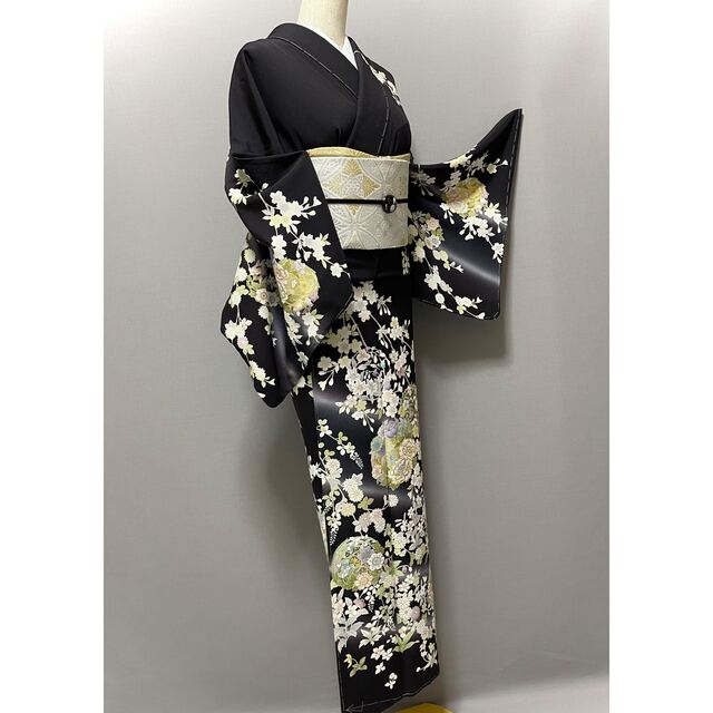 限定特価】 吉澤の友禅【特選十日町友禅◇金駒刺繍 吉祥花文様】ぼかし