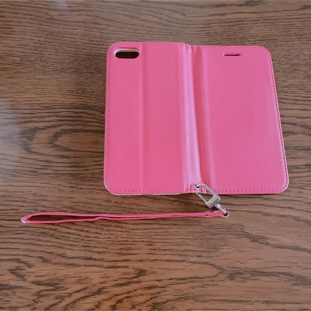 iPhone(アイフォーン)のiPhone8 SE カバー　手帳型カバー　ピンク スマホ/家電/カメラのスマホアクセサリー(iPhoneケース)の商品写真