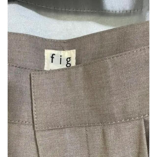 fig London(フィグロンドン)の◎新品未使用　フィグロンドン　T/Rツイル tapered パンツ レディースのパンツ(カジュアルパンツ)の商品写真