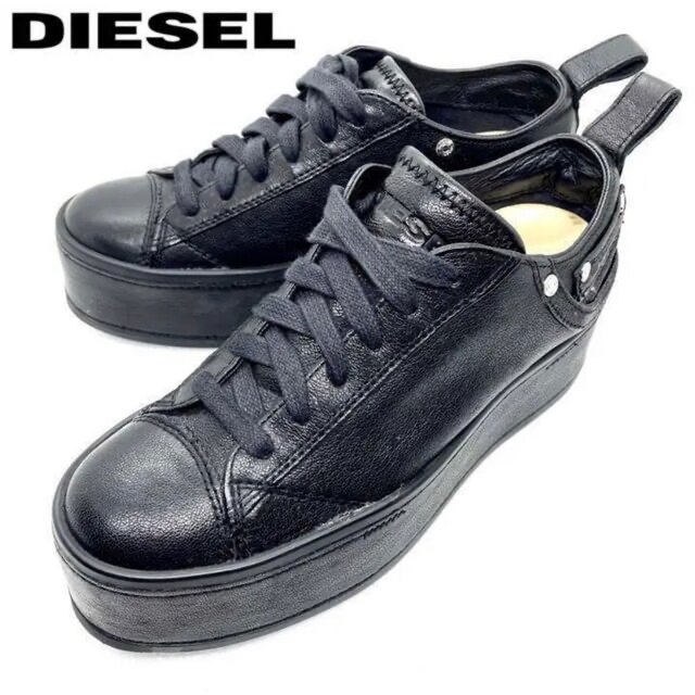 diesel 厚底スニーカー