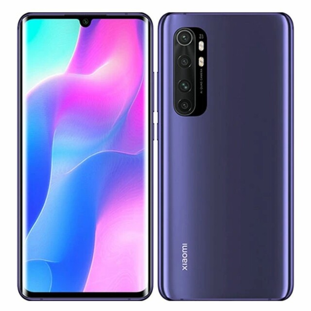 ANDROID(アンドロイド)のXiaomi Mi Note10 Lite 6+128GB ネビュラパープル美品 スマホ/家電/カメラのスマートフォン/携帯電話(スマートフォン本体)の商品写真