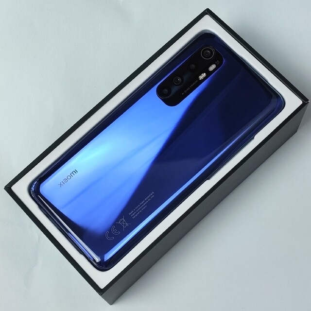 スマホ/家電/カメラ Xiaomi Mi Note10 Lite 6+128GB ネビュラパープル ...