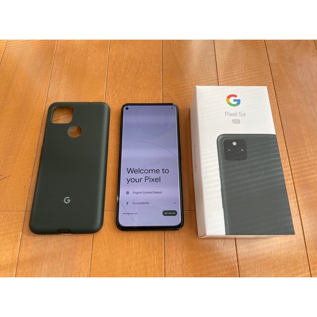 Pixel5a (5G) Mostly Black 128GB 純正ケース付 - 3