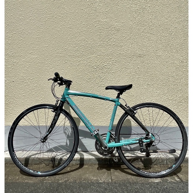 引き取り限定Bianchiビアンキ カメレオンテ4 /フラットバーロード48