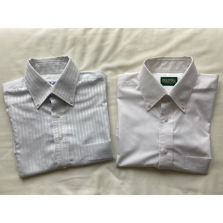 半袖　ワイシャツ　形態安定　2枚　Ｍサイズ(シャツ)