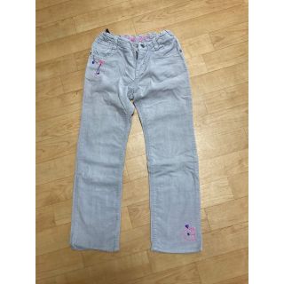 オシュコシュ(OshKosh)のused  kids  OshKosh コーデュロイ　薄いグレーパンツ(パンツ/スパッツ)