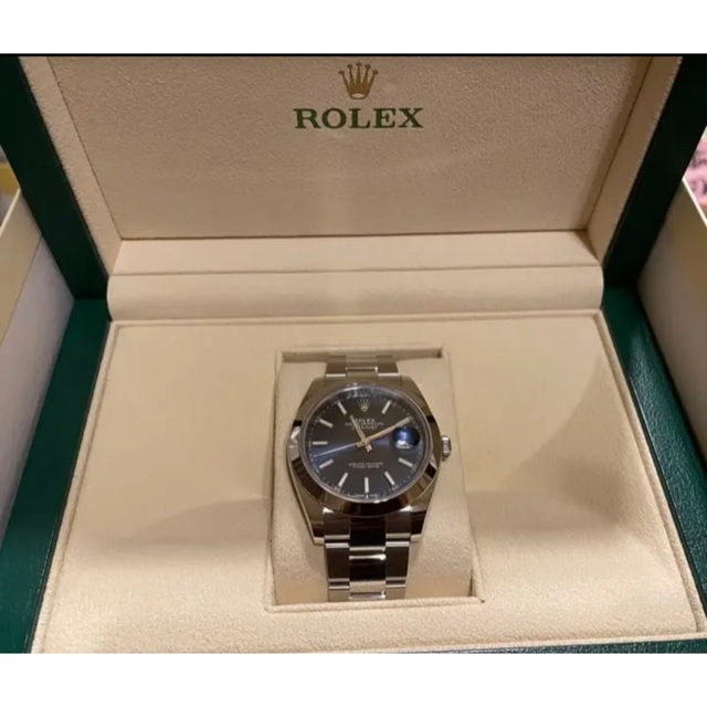 新品　ロレックス ROLEX  デイトジャスト41 ストレート 126300