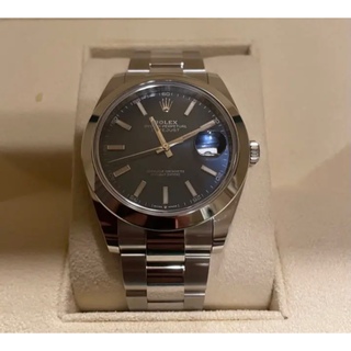 ROLEX - 新品 ロレックス ROLEX デイトジャスト41 ストレート 126300 ...