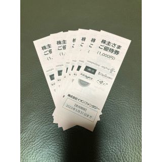 イオンファンタジー 株主優待券 6000円分