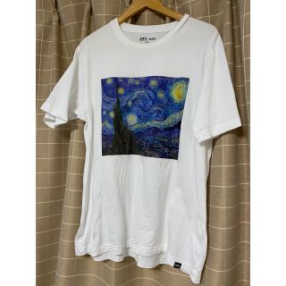 ユニクロ(UNIQLO)のUNIQLO UT メンズXLサイズ 白 Tシャツ(Tシャツ/カットソー(半袖/袖なし))