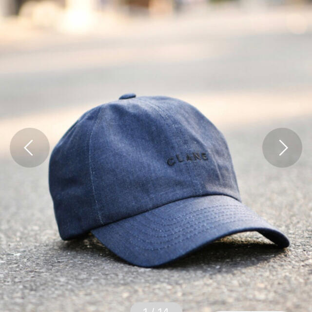 CLANE CLANE HOMME デニム ロゴキャップ ロゴCAP キャップ